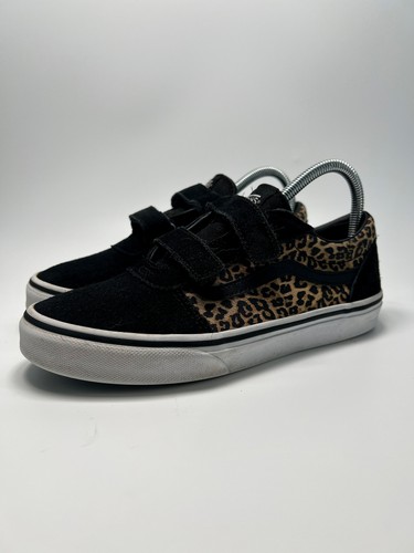Vans old skool black - vans, leopard