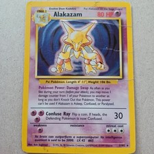 Alakazam Holo Rare Base Set