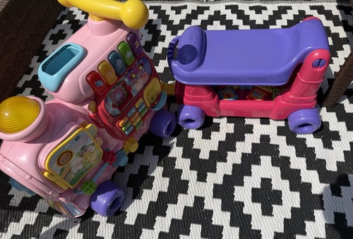 Vtech push along ride toy - ride-on,