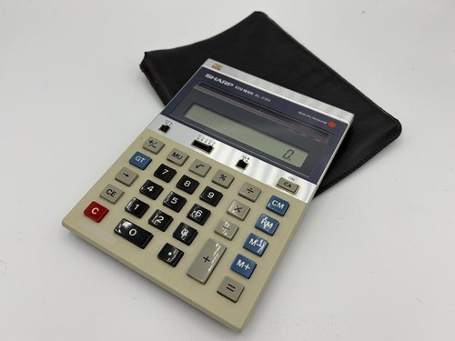 Vintage sharp calculator - sharp, elsi