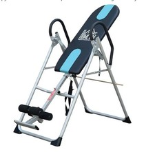 Homcom Foldable Therapy Gravity Inversion Table AB Exercise Bench - A91-053