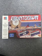 Vintage Countdown MB Games Original 1986 Board Game Lovely Condition