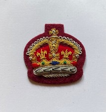WO2 Crown RAMC Maroon Kings