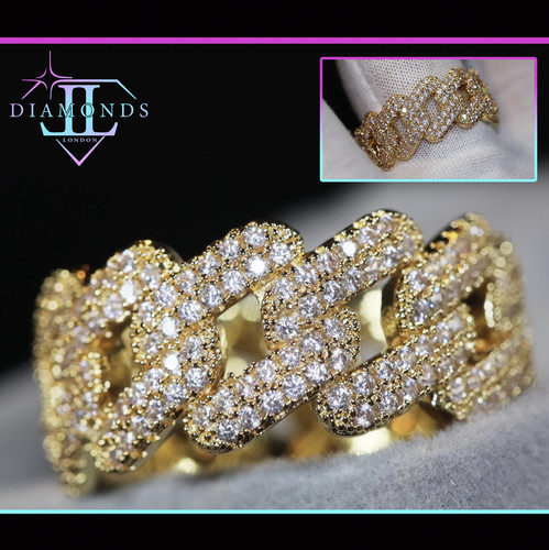 Simulated diamond ring mens - simulated,