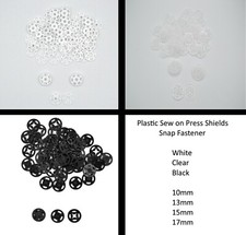 Plastic Sew on Press Studs