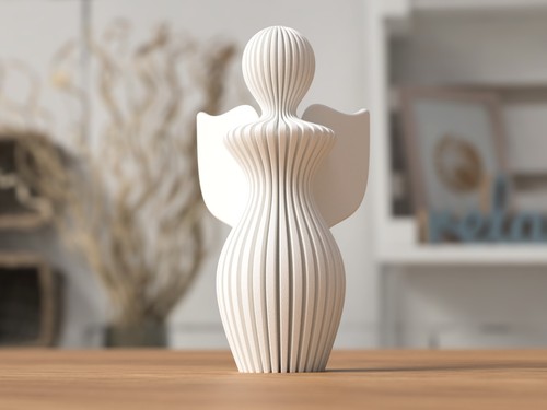 Abstract angel sculpture - angel,