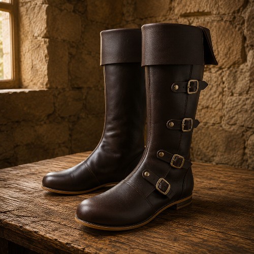 Medieval renaissance boots - medieval,