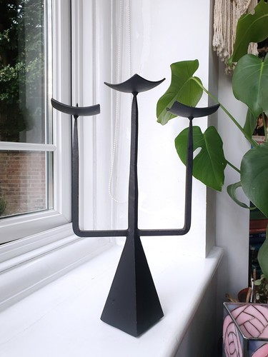 Vintage brutalist wrought - vintage,