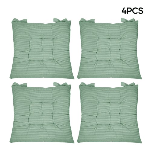 4pcs corduroy chair - chair, cushions