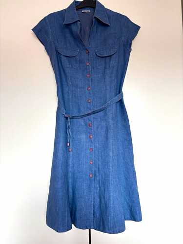 Gerry weber blue denim - denim, midi
