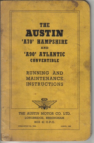 Austin a70 hampshire - a70,