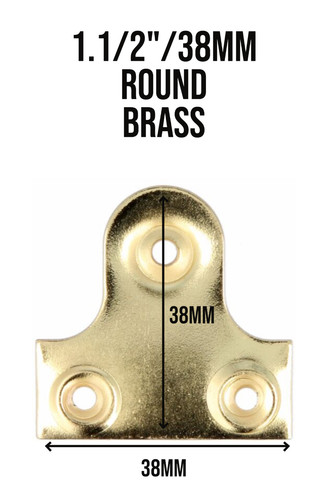 Glass plate round - glass, round/slotted