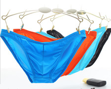 4 Pack Mens Sexy Nylon Bikini