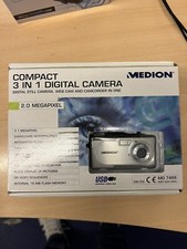 Medion Md7466  Super Compact  2.0MP Retro Digital Camera Webcam Camcorder Boxed
