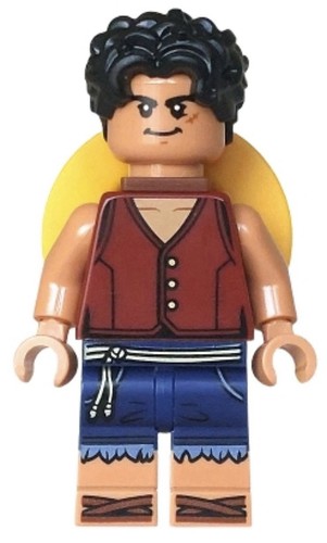 Lego one piece monkey - one, d