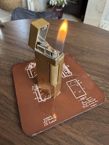 Dunhill rollagas gold plated - rollagas, gold-plated