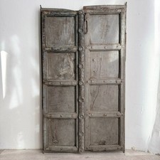Antique indian wooden shutters - antique,