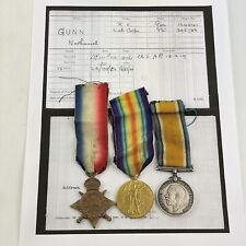 WW1 1914/15 Star Medal Trio