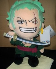 20cm One Piece Anime Plush Zoro Toys Cartoon Plushie Toei Clearance
