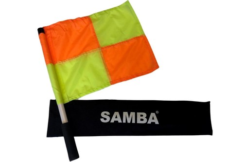 Samba linesman flag and pole - samba,