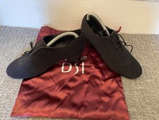 Mens black suede latin - suede,