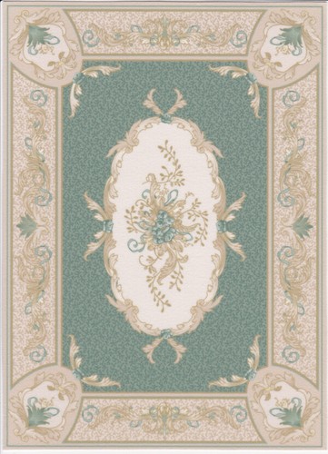 Dollhouse miniature green - miniature,