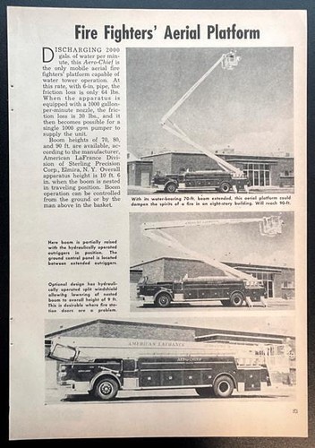 American lafrance aero - lafrance, aero-chief