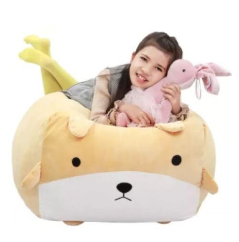 Adorable yellow dog beanbag - adorable,