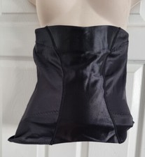 Women's Corset BLACK TUMMY CONTROL Flexees Size MEDIUM NEW