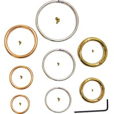 YNR Bull Cow Nose Ring Steel