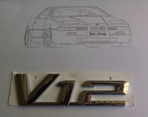 Genuine bmw emblem v12 - bmw,