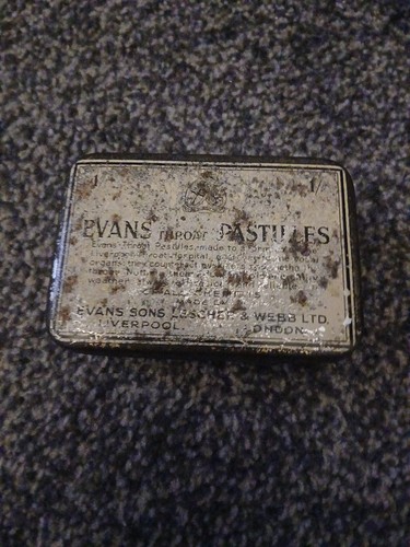 Old tin - old,