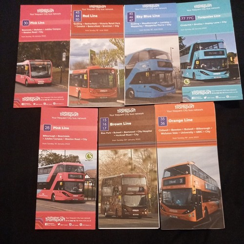 Nottingham city transport - 7x,