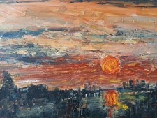 Industrial Sunset Very Large