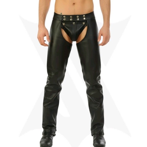 Men black genuine leather - men's,