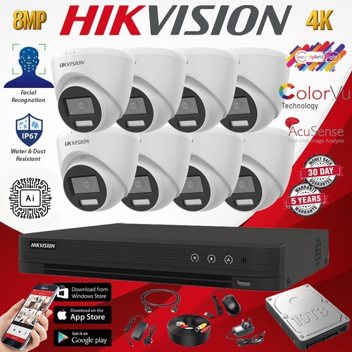 Hikvision 8mp colorvu cctv - hikvision,