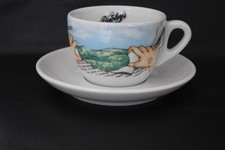 ALe porcellane d'ANCAPITALY Teacup and Saucer 