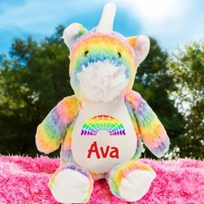 Personalised rainbow unicorn - personalised,