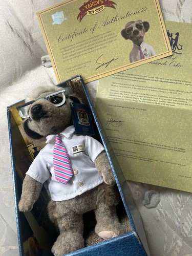 Meerkat sergei soft toy - 10",