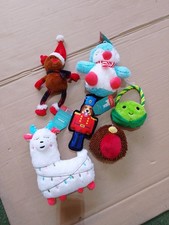 Good Boy Moppy Robin Tough Nutcracker Llama Sprout Penguin Deer Squeaky Plush 