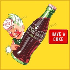 Catering trailer sticker Coca