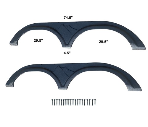 Set tandem trailer - set, rv