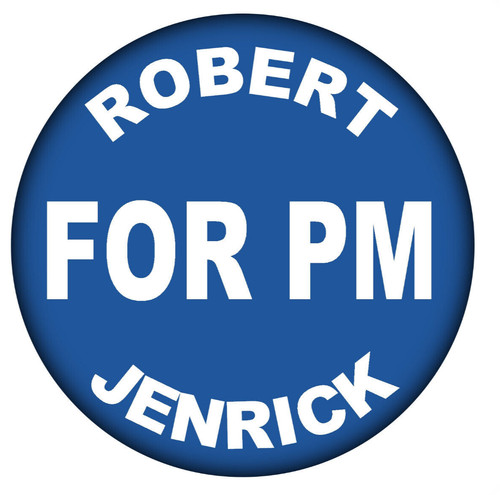 Robert jenrick 59mm badge - -,