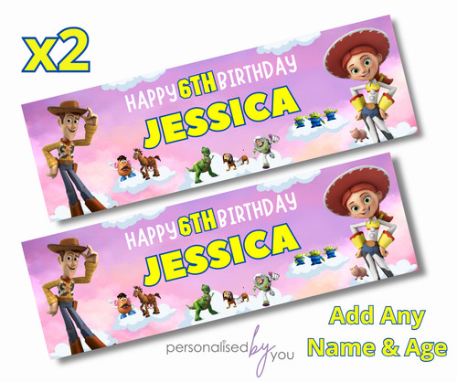 Personalised toy story - 2x,