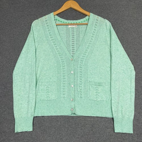 Indigo cardigan leaf - m&s,
