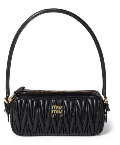 Miu matelassé leather - miu,
