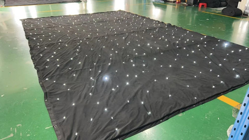 Led star cloth drape light - drape,