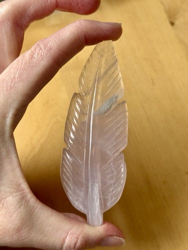 Clear light fluorite crystal - clear,