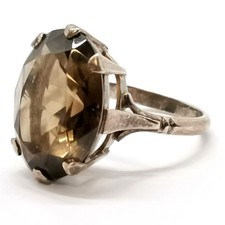 Vintage Sterling Silver Smoky