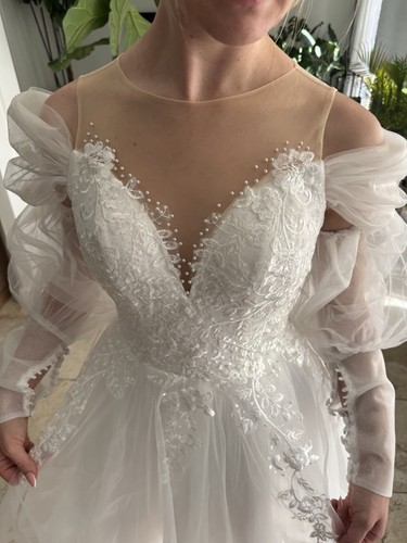 Long sleeve wedding - long,